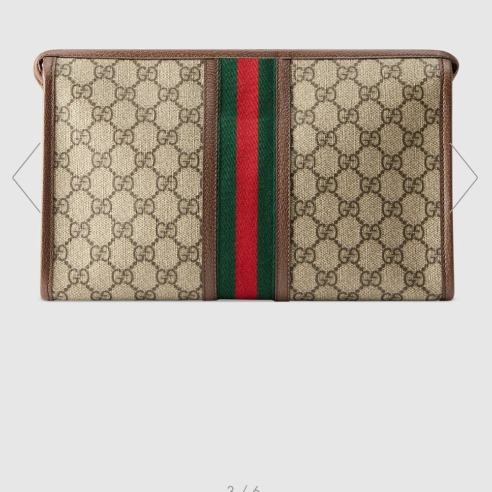 Gucci pochette. Ophidia gg toiletry case - Picture 2 of 3